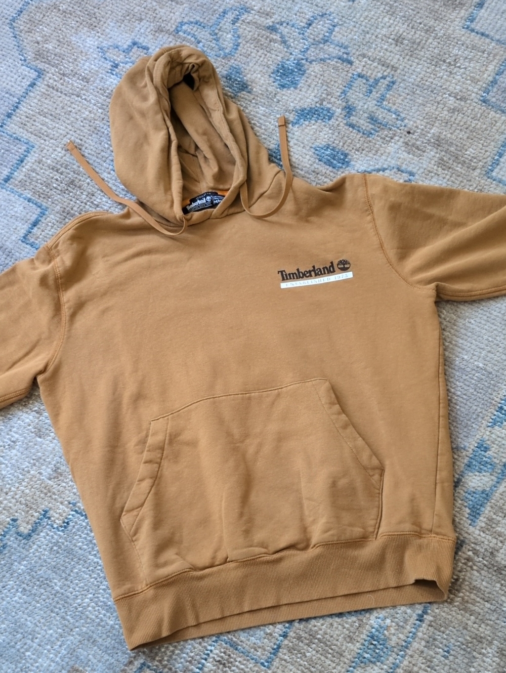 Timberland Men's Hooded Sweatshirt - Caramel